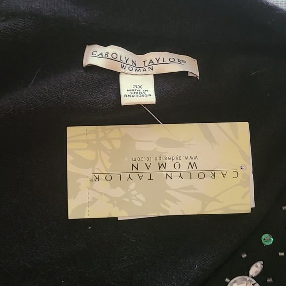 Black Embellished Sweater - Picture 5 of 5